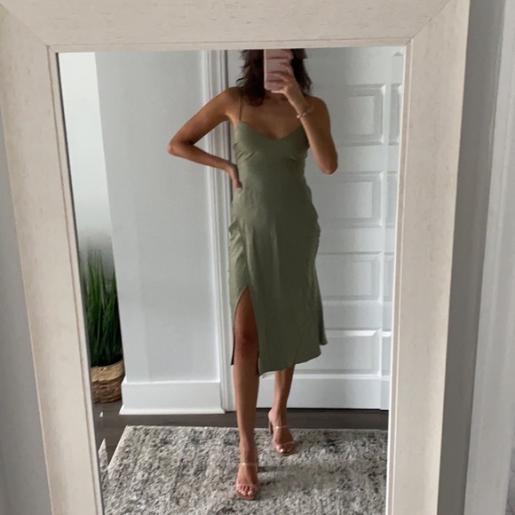 Hello Molly | Dresses | Hello Molly Crashing Prom Midi Dress In Green |  Poshmark